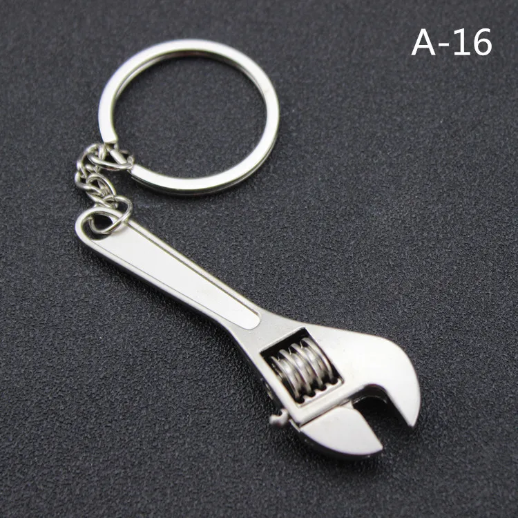 Zinklegering sleutelhanger Nieuwe Tool Moersleutelmoersleutel Sleutelhanger Ring Sleutelhanger Metalen Sleutelhanger Verstelbare Voor Best Gift