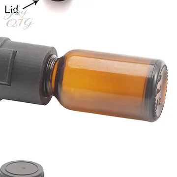 Flacon inhalateur d'huiles essentielles anti-fuite de 15 ml, mini flacon distributeur d'huiles essen