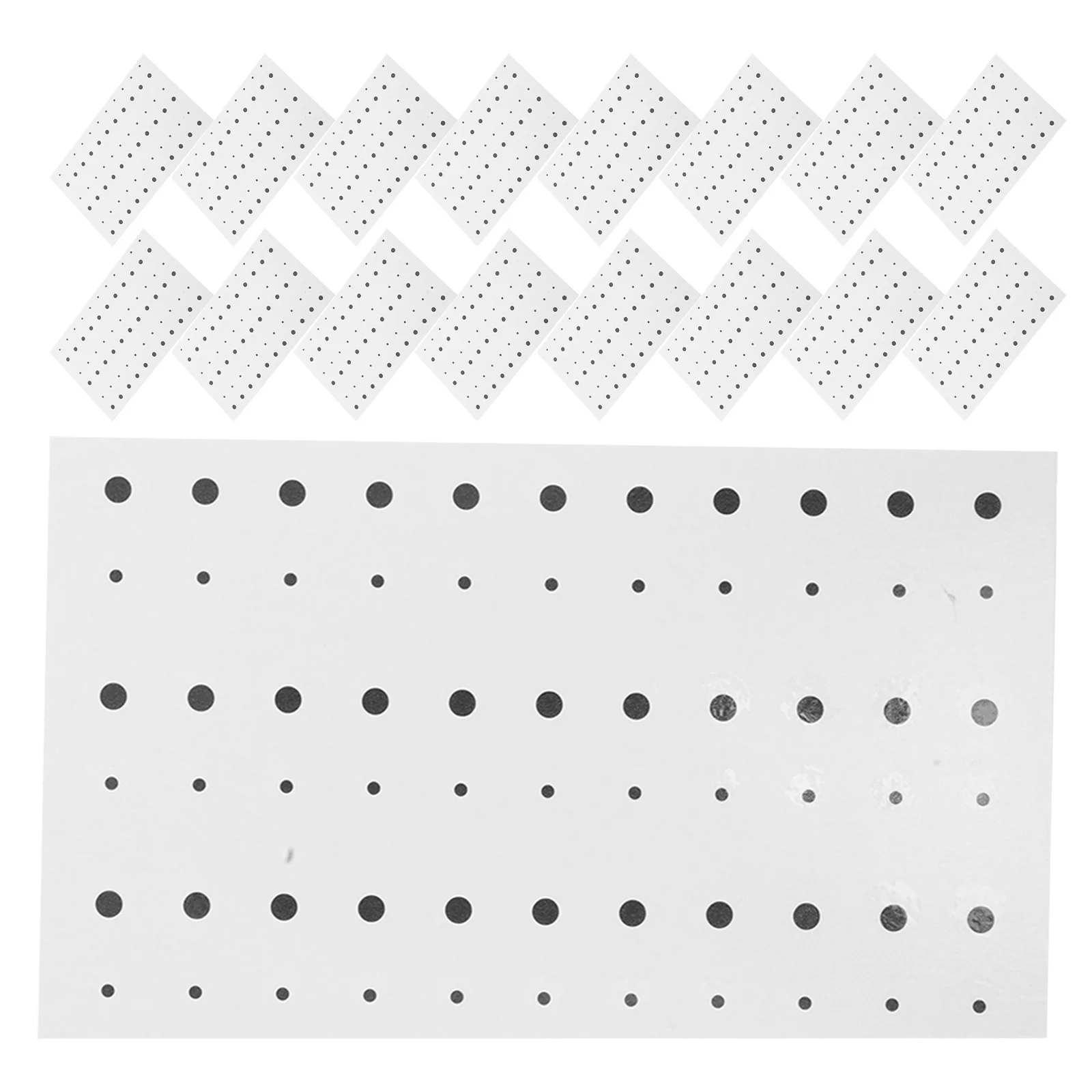 

50 Sheets Women Makeup Art Decals Skin-Friendly Fake Mole Face Stickers Temporary Forehead Festival Accessories