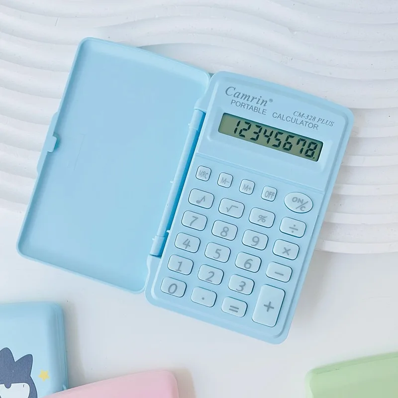 Sanrio Hello Kitty Melody kalkulatory Cartoon kreatywne artykuły papiernicze dla uczniów narzędzie do księgowania Mini przenośne biurowe artykuły szkolne