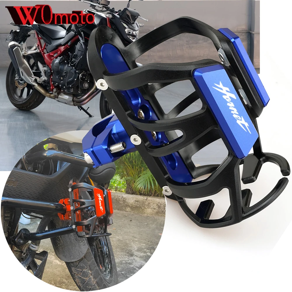

New For HONDA Hornet 600 750 900 CB600 CB750 CB600F CB599 Accessories Motorcycle CNC Drink Cup Stand Coffee Holder Water Bottle