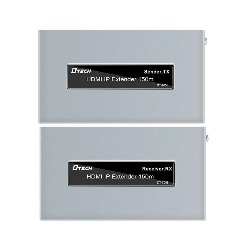 ODM OEM HDMI IP Cascade Extender 150M NP CAT5e/6e High Quality 1080P@60Hz HDMI Extender With IR for Computer Monitor Printer