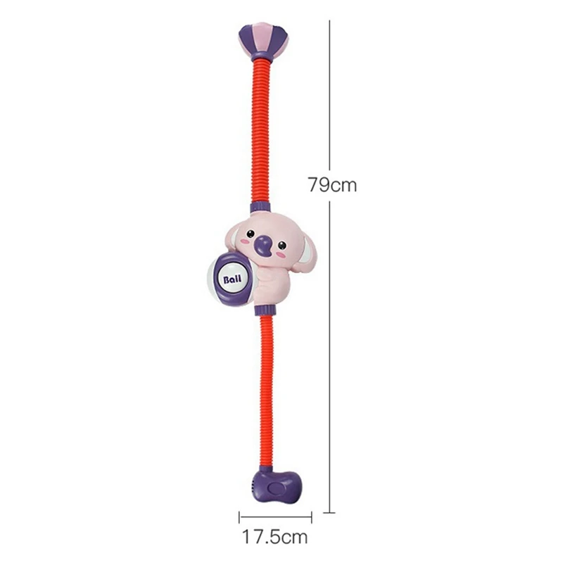 자동 코끼리 샤워 장난감, 휴대용 욕조 스프링클러, 물 펌프, 재미있는 아기 선물-A