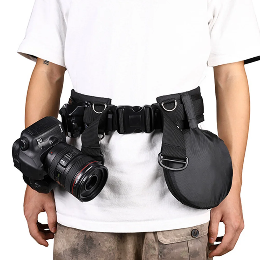 Adjustable Camera Utility Belt Camera Waist Belt portable MultiFunction Photography Stretch waistband durable Camera Accessories