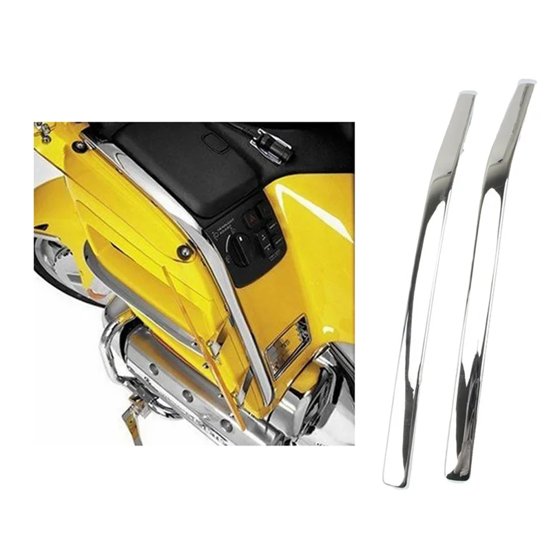 

1 Pair Motorbike Fairing Bow Shaped Strake For Honda Goldwing GL1800 2001 -2011