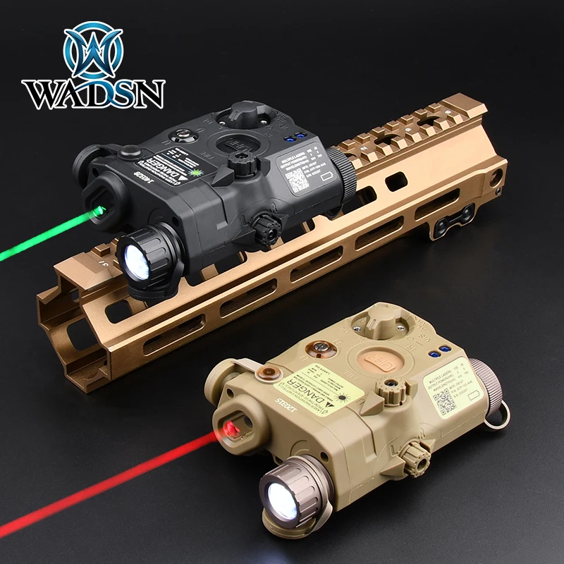 WADSN PEQ 15 PEQ-15 レッドドットグリーンブルーレーザーポインター