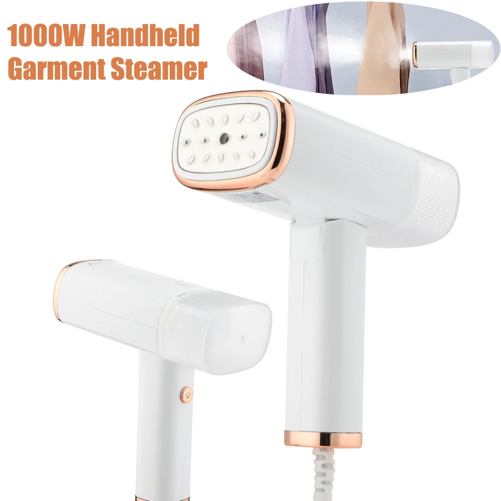 

Портативный ручной паровой утюг для одежды, домашний путешествия, быстрый нагрев, 1000 Вт, складная гладильная машина, отпариватель для влажной и сухой одежды