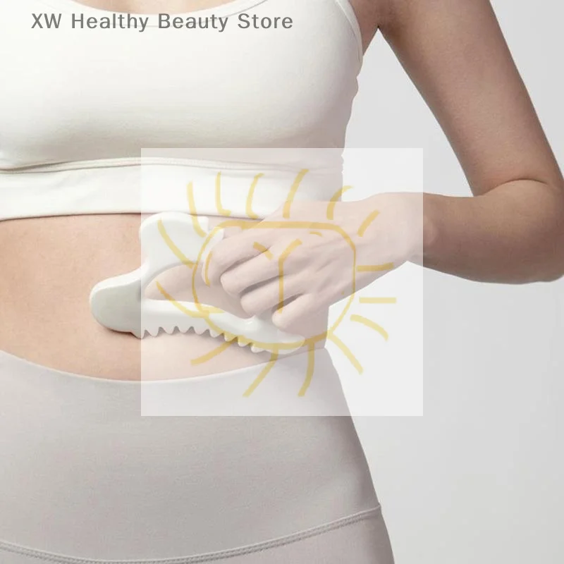 1PC Ceramic Gua Sha Soard Skin Scraping Tools Face Massager Head Massager Whole Body Relax Body Meridian Scraper Massage Tool