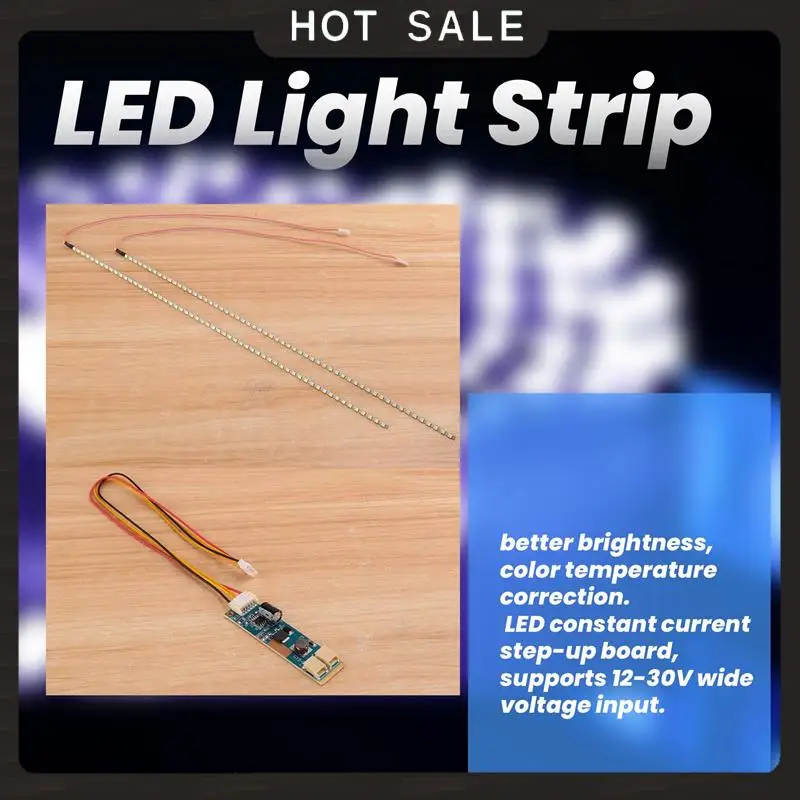 24-Hour Delivery 355Mm LED Backlight Strip Kit For Update CCFL LCD Screen To Monitor