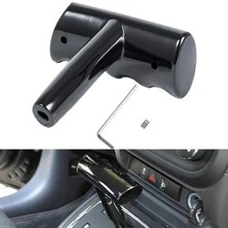 Black Silver T Handle Gear Shift Knob for 2012-2017 Jeep Wrangler JK Dodge Charger Challenger Compass Ram