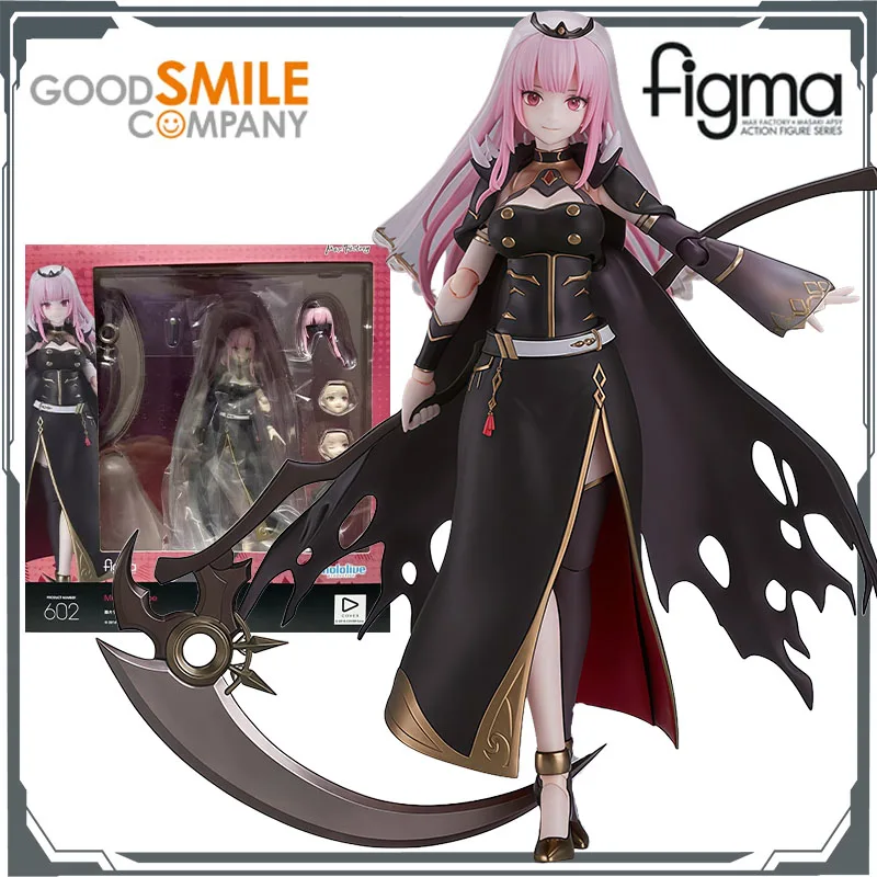 

GSC Original Figma Hololive Mori Calliope 150mm Anime Action Figures Toys for Boys Christmas Gift Collectible Model Ornaments