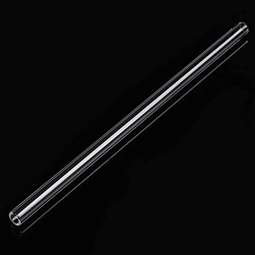 5/10/20Pcs 8 Inch Long Premium Borocilicate Glass Tubes 10 mm OD 2 mm ID Wall