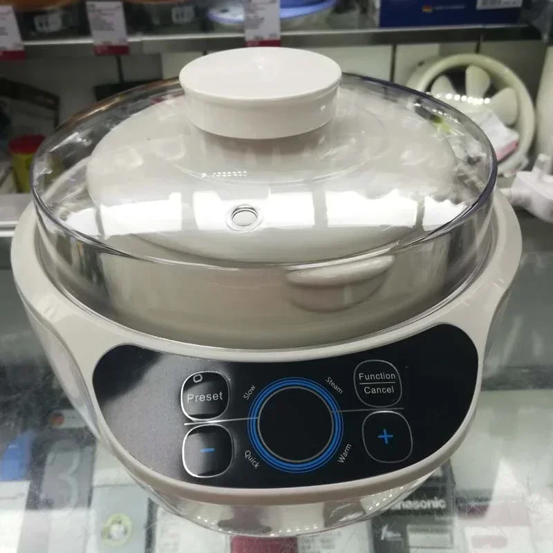 

Mini Ceramic Soup Pot Hot Sales RSS-B12 Quick Cook Slow Cook Steaming Keep Warm Electric Stew Cup for Kitchen