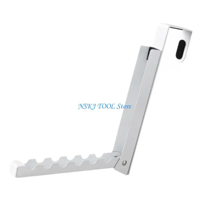

L8RC Folding Over The Door Hook Organizers for Clothes, Coats, Towels Enduring