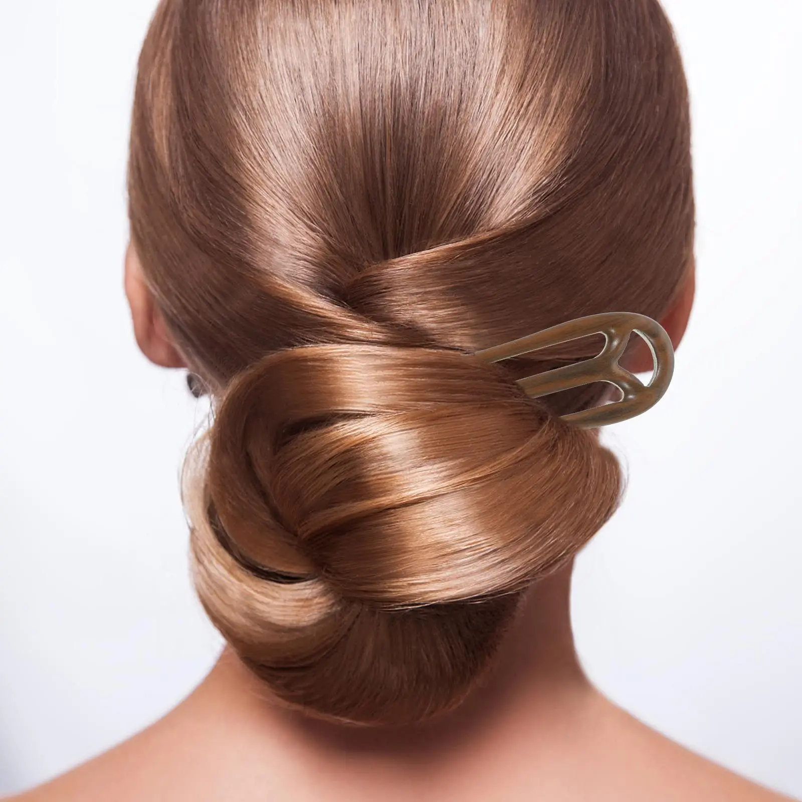 

Wooden Hair Stick for Women Vintage Style Bun Holder Easy to Use with Thick Hair Wedding Party Prom Decoration Accessory