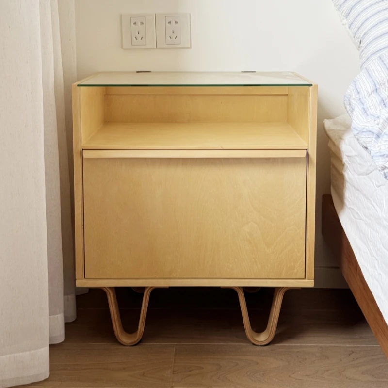 

Luxury Decor Nightstands Bedroom Classic Wood Small Design Bedsides Table Modern Cute Mesas De Noche Dormitorio Home Furniture