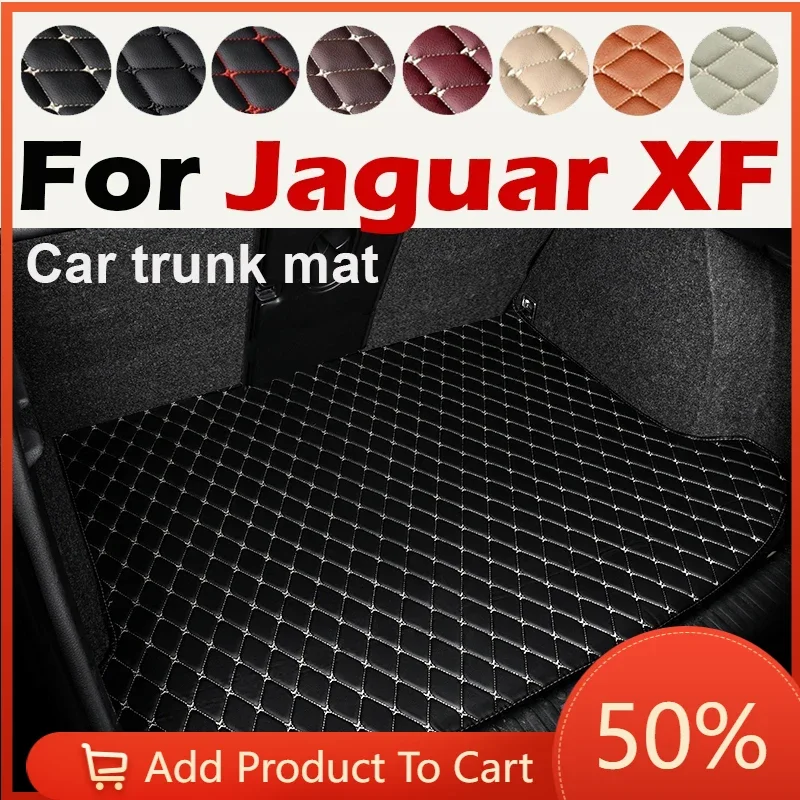 Kofferraum matte für Jaguar xf 2016 2017 Cargo Liner Teppich Innen zubehör Abdeckung