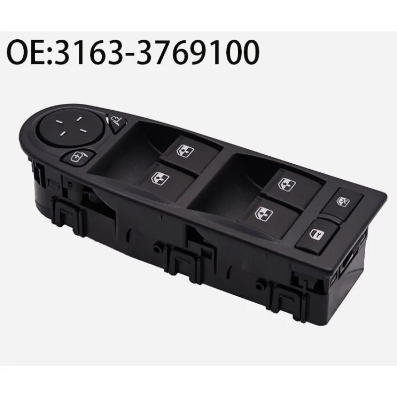 3163-00-3769 100-00 for Lada Patriot car window glass lifter key switch Internal components installed in the car