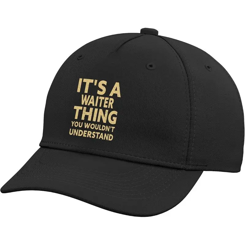 It's A Waiter Thing You Wouldn't Understand Adjustable Baseball Hat
