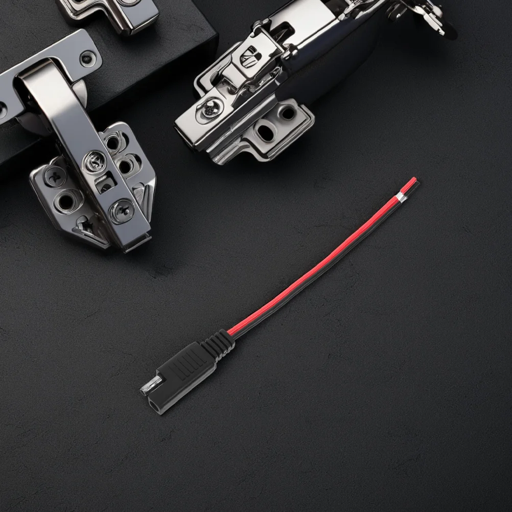 

2Pcs Sae Extension Cable 14awg Solar Photovoltaic Automotive Rv Motorcycle Tractor Connector Durable Flexible Wiring