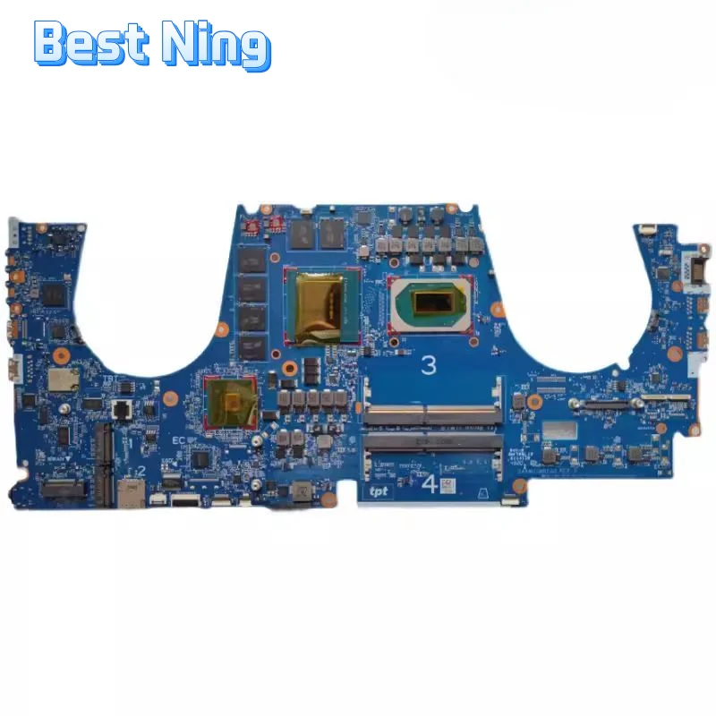 For HP ZBook 15 G6 Motherboard DAXW2GMBEG0 Mainboard with CPU I7-9850H GPU RTX 3000 6G Tested Ok