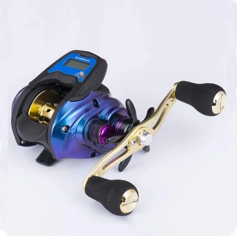 

Lure Killer Accurate Display Baitcaster Reel 5+1BB 9kg Drag 6.3:1 Gear Baitcasting Digital ProElectronic Fishing Reel