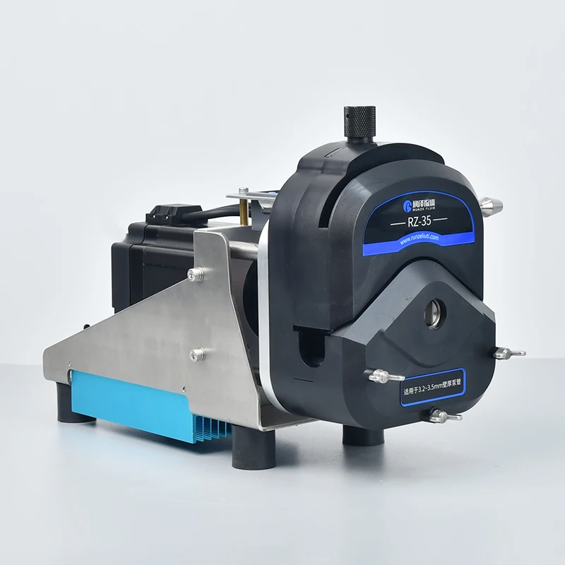 Runze Easy Control CW/CCW Speed Control 86 Stepper Motor High Flow Peristaltic Pump