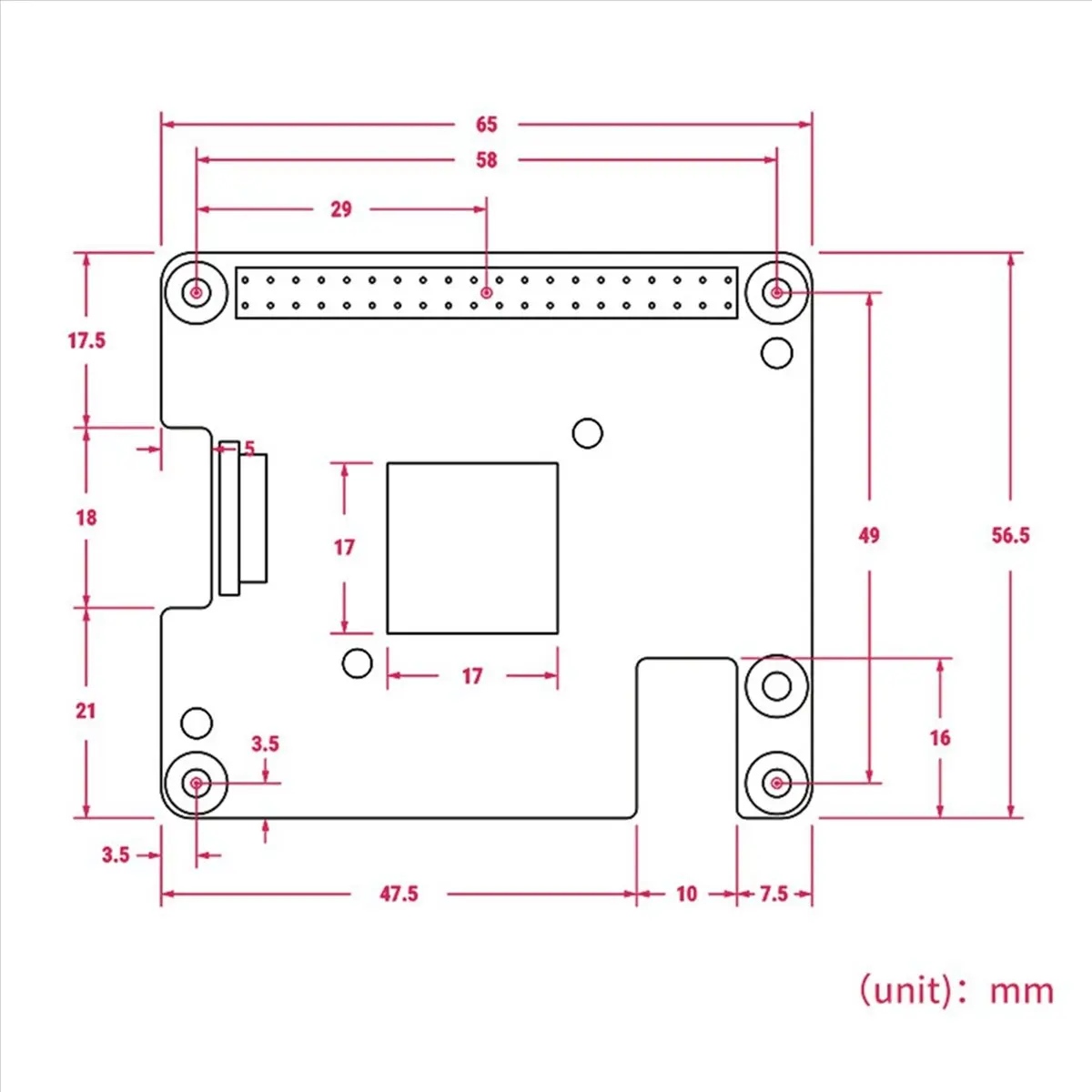 [A75T] For Raspberry Pi AI HAT+Hailo-8 26Tops for Raspberry Pi5 PCIe M.2 Gen3 for TensorFLow,TensorFlow Lite,ONNX,Keras,Pytorch