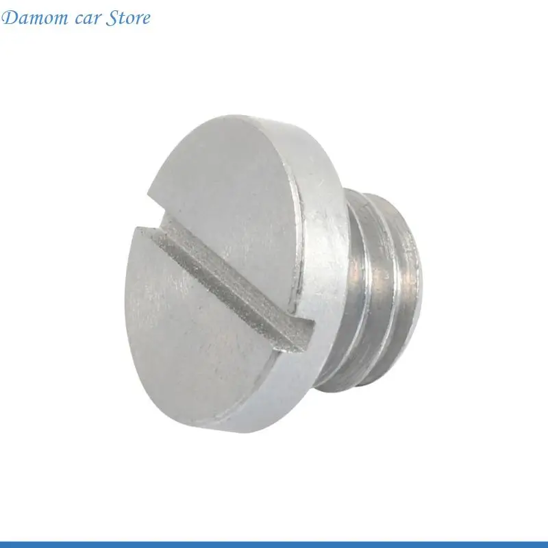 A2UC Drain Screw Replacement with 2 Threaded Metal Screws, Mixed Head Styles and Sealing Design for Lower Unit Drain Service