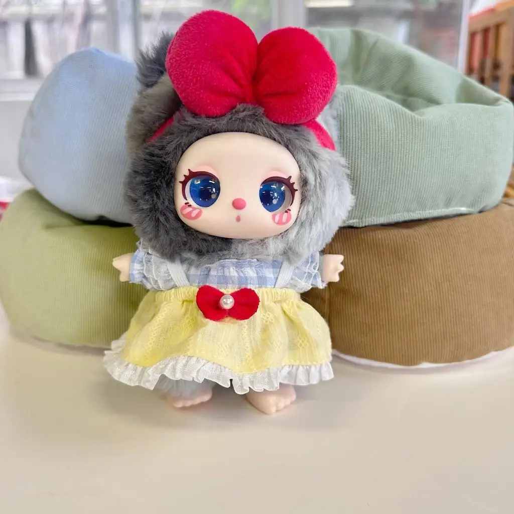 16cm Mini Plush Doll'S Clothes Outfit Accessories For Liila LUCKY CAT Idol Princess suit Clothing Gift