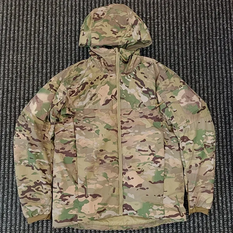 

Уличная хлопковая куртка, зимняя теплая тактическая куртка с капюшоном, верхняя одежда для альпинизма и походов, ветровка