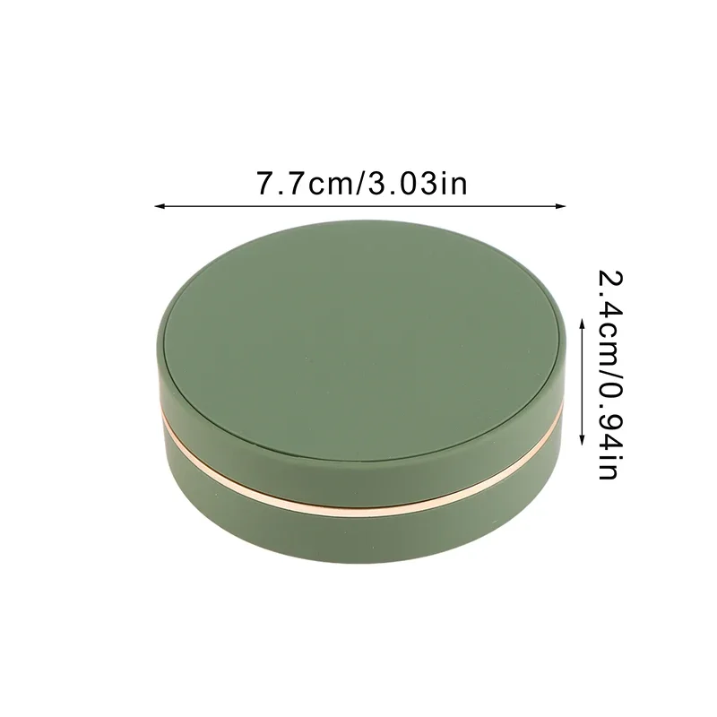 12g Empty Air Cushion Puff Box with Powder Sponge Mirror Portable Container for BB Cream Foundation Cosmetic Makeup Case