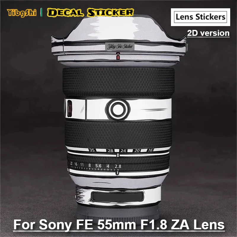 

Stylized Decal Skin For Sony FE 55mm F1.8 ZA Camera Lens Sticker Vinyl Wrap Film Coat Sony FE 55 1.8 F/1.8 1.8ZA F1.8ZA F/1.8ZA