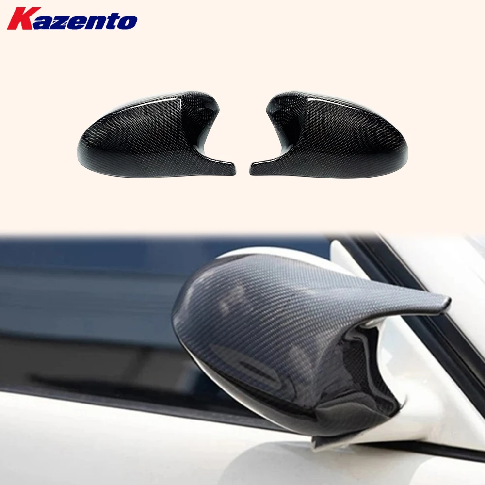 For BMW Z4 E89 Coupe 2009-2016 Carbon Fiber KZ Style Mirror Cover Replacement