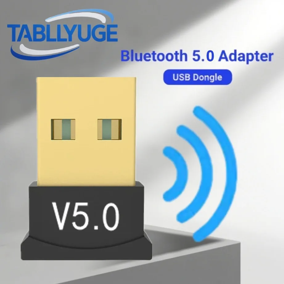 

USB Bluetooth 5.0 Adapter Mini Wireless Dongle for PC Laptop Computer, Audio Transmitter Receiver bluetooth 5.0 Support Windows