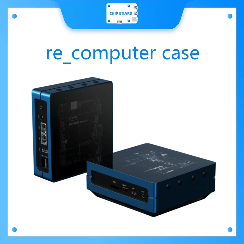 Imagem -01 - Re_computer: Gabinete Mais Compatível para Sbcs Populares Incluindo Odyssey-x86j4105 Raspberry pi Beaglebone e Jetson n Case