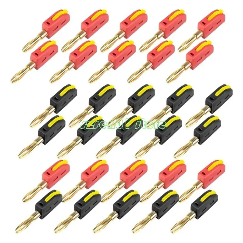 

Набор G32A из 10 Quick 32A 4mm Banana Plug для эффективной передачи высокого тока