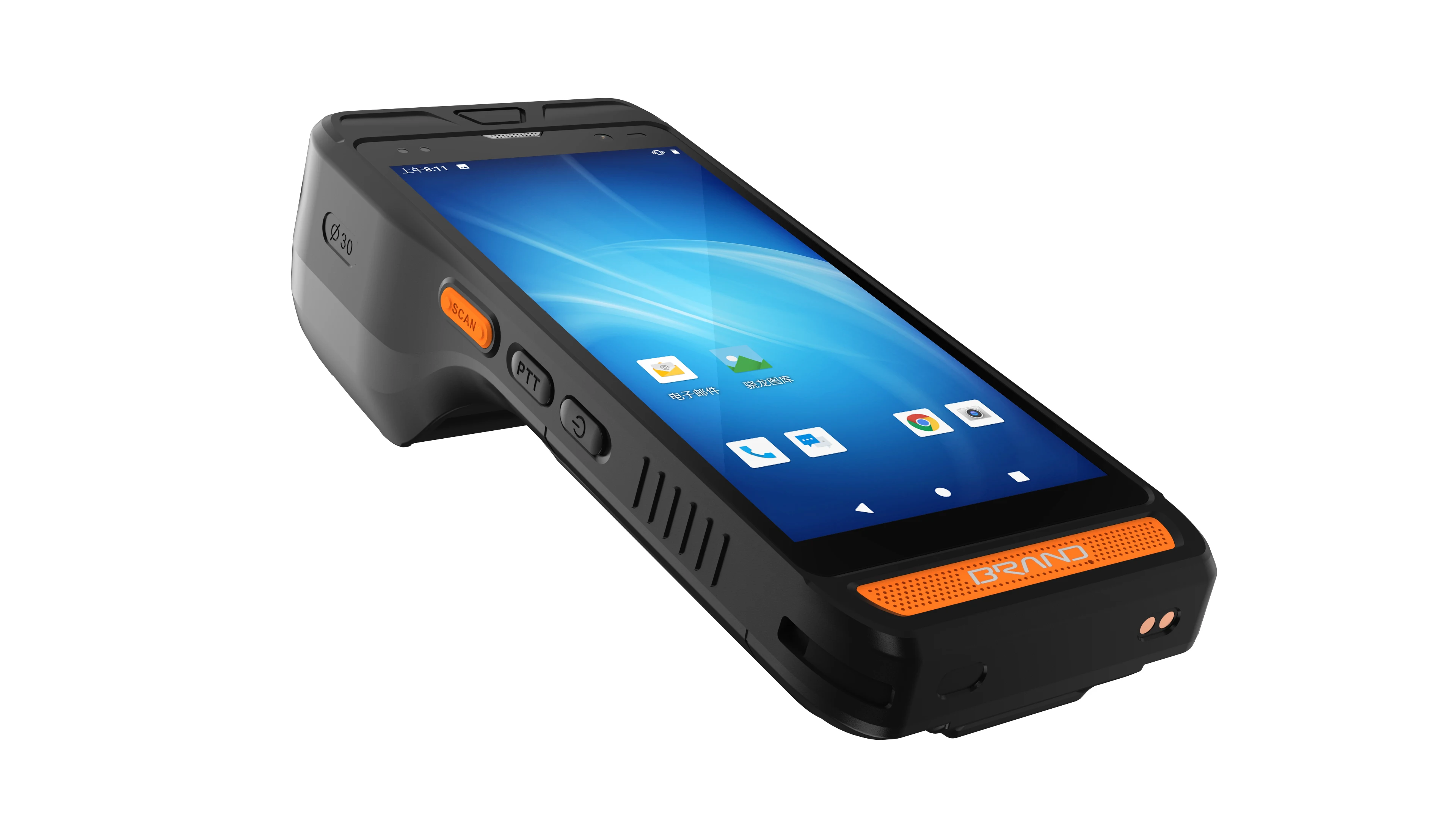 

Handheld-Wireless Rugged Android 9.0 QR Code/Barcode/RFID Scanner for Warehouse Inventory Stock Management and Attendance