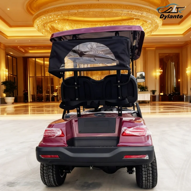 Affordable 2 4 6 Seater Electric Golf Cart For Sale 72V Lead-Acid Battery And Lithium Battery Optional Powered Golf Cart