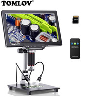 TOMLOV DM202 Max Digital Microscope 1300x, HDMI Microscope Camera 25MP 10\