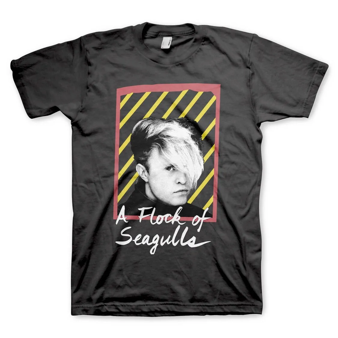 A Flock Of Seagulls Adult Neon T Shirt