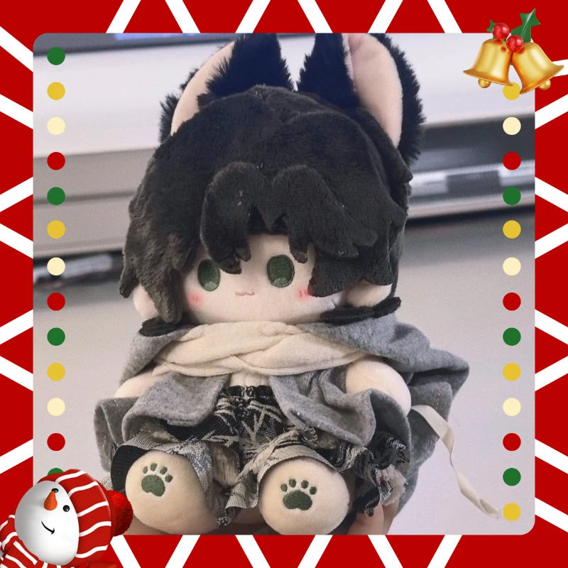 

20cm Anime Game Leonard Mitchell Attribute Cotton Doll Body Dress Up Cotton Doll Plushie Toy Figures Cosplay Xmas Gift Game