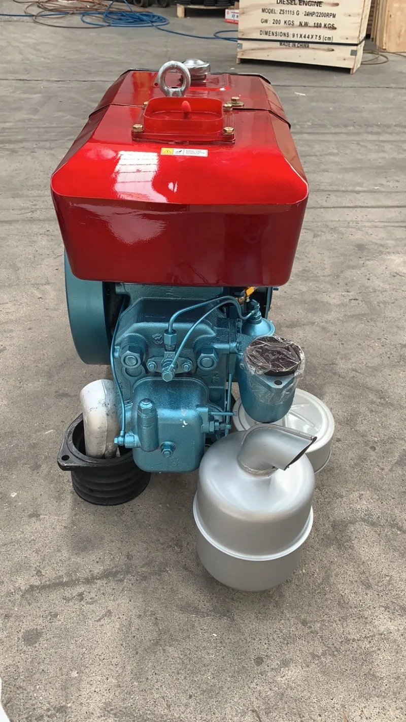 20hp single cylinder diesel engine for machinery use