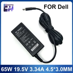 19.5V 3.34A 65W 4.5*3.0mm Laptop Charger Adapter For Dell Inspiron 15 3551 3552 3558 5551 5552 5555 5558 5559 7568 P28E P57G