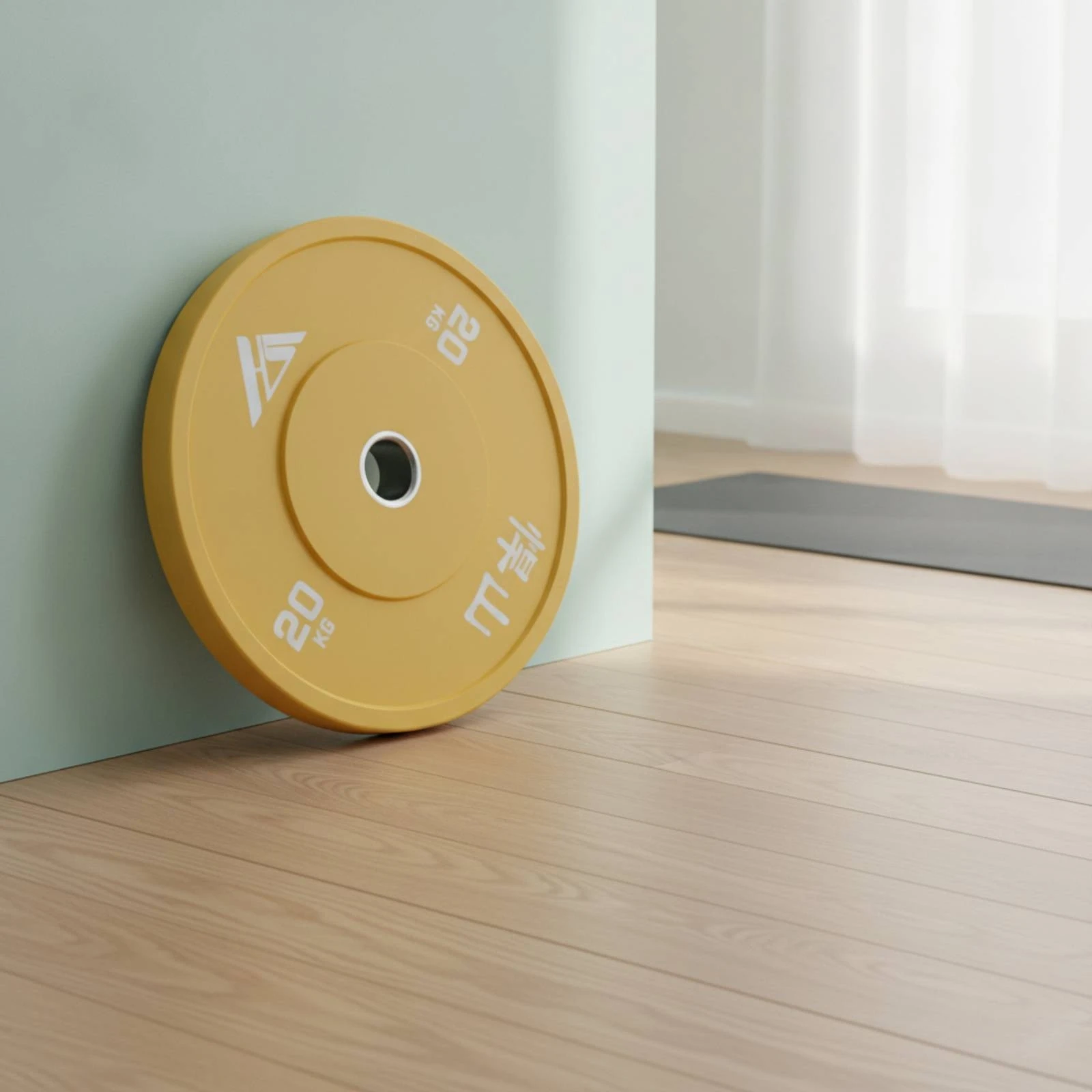 Plaques de musculation de compétition durables avec moyeu en acier – Économiques et résistantes pour les haltérophiles