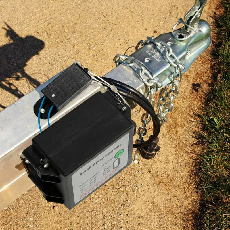 Trailer Break Away Brake Controller Kit, Emergency Separation Safety System for Electric Trailer Brakes