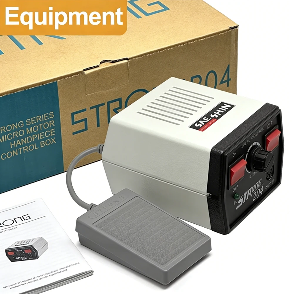 

Dental Tools Equipment Micro Motor Electric Drill Machine 35000Rpm Strong 204 for Machine Professional Sanding Grinding Device