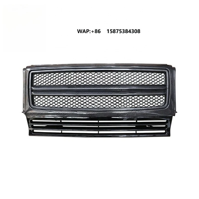 

Auto Accessories G Class W463 ABS Carbon Fiber G500 G350 G63 Front Grilles