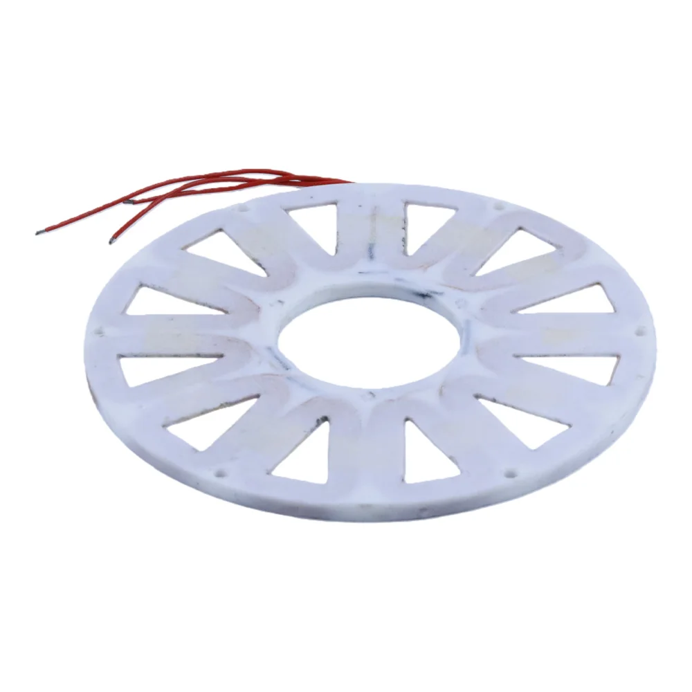 Micro Disc Generator Coil Stator, DIY Generator Parts 90mm/160mm, Axial Flux Motor Coil Winding for Wind Turbine Hydro