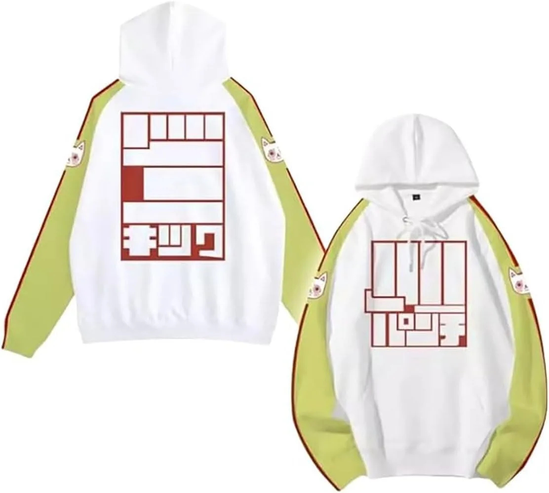 Dandadan تأثيري مقنعين أنيمي Okarun مقنعين الرباط جيب البلوز الرجال/النساء harajuku البلوفرات خمر 90s الموضة